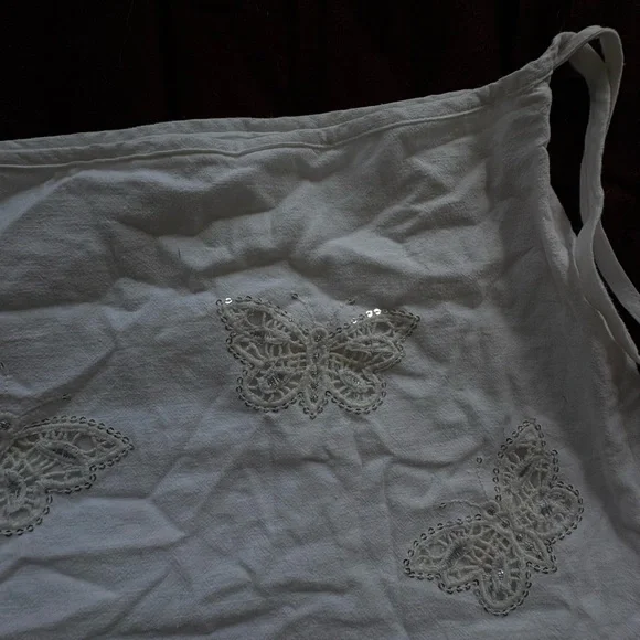 Urban Outfitters Low Rise Lace Embellished Butterfly Skirt - Picture 2 of 4